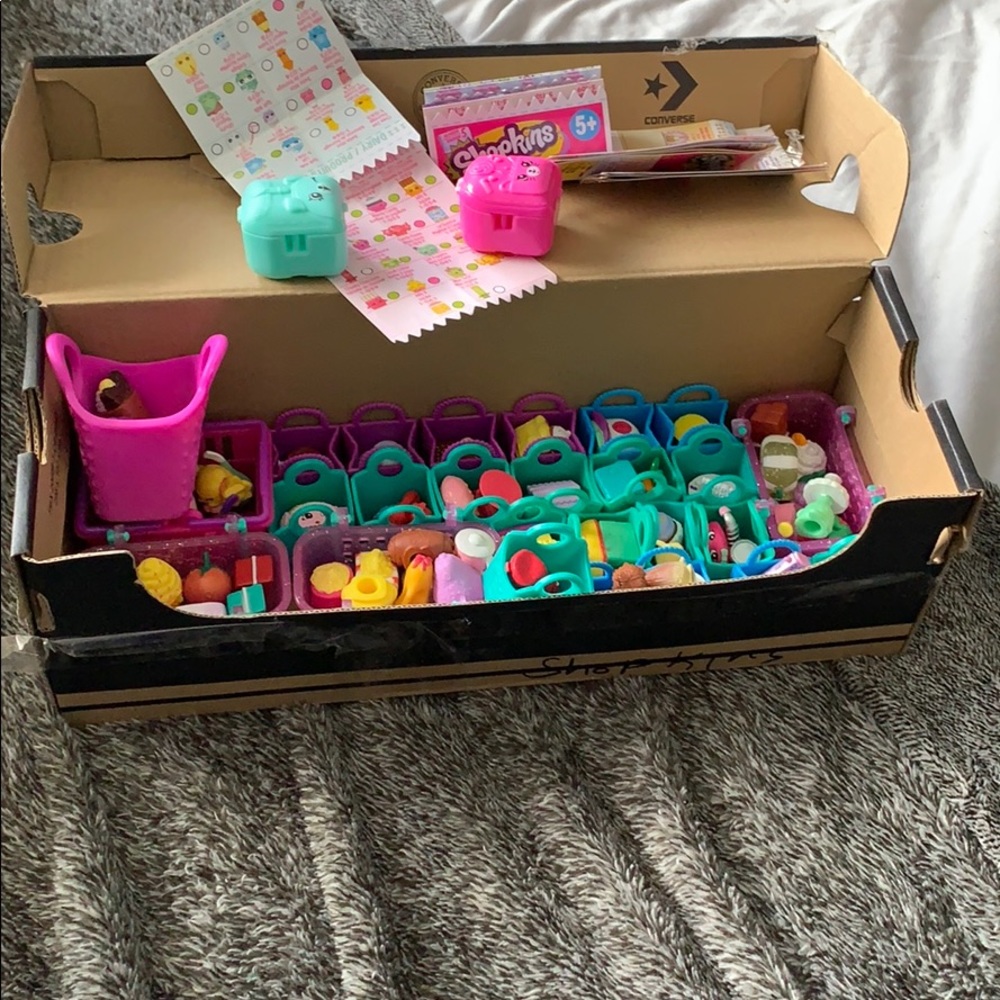 Shoebox full of shopkins